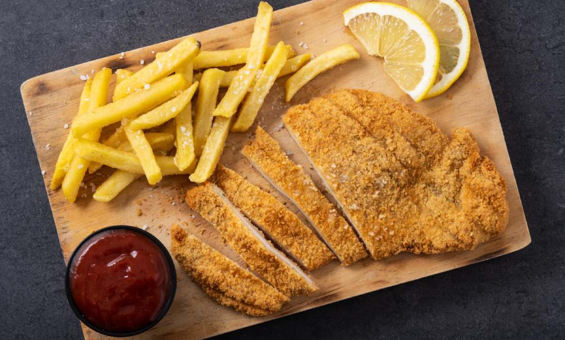 غذا با مرغ سریع و ساده