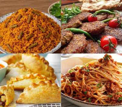 انواع غذا با سویا