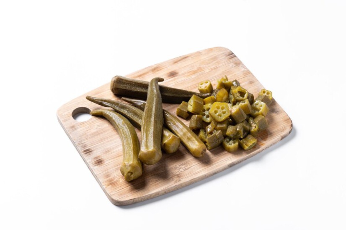 انواع غذا با بامیه سبز