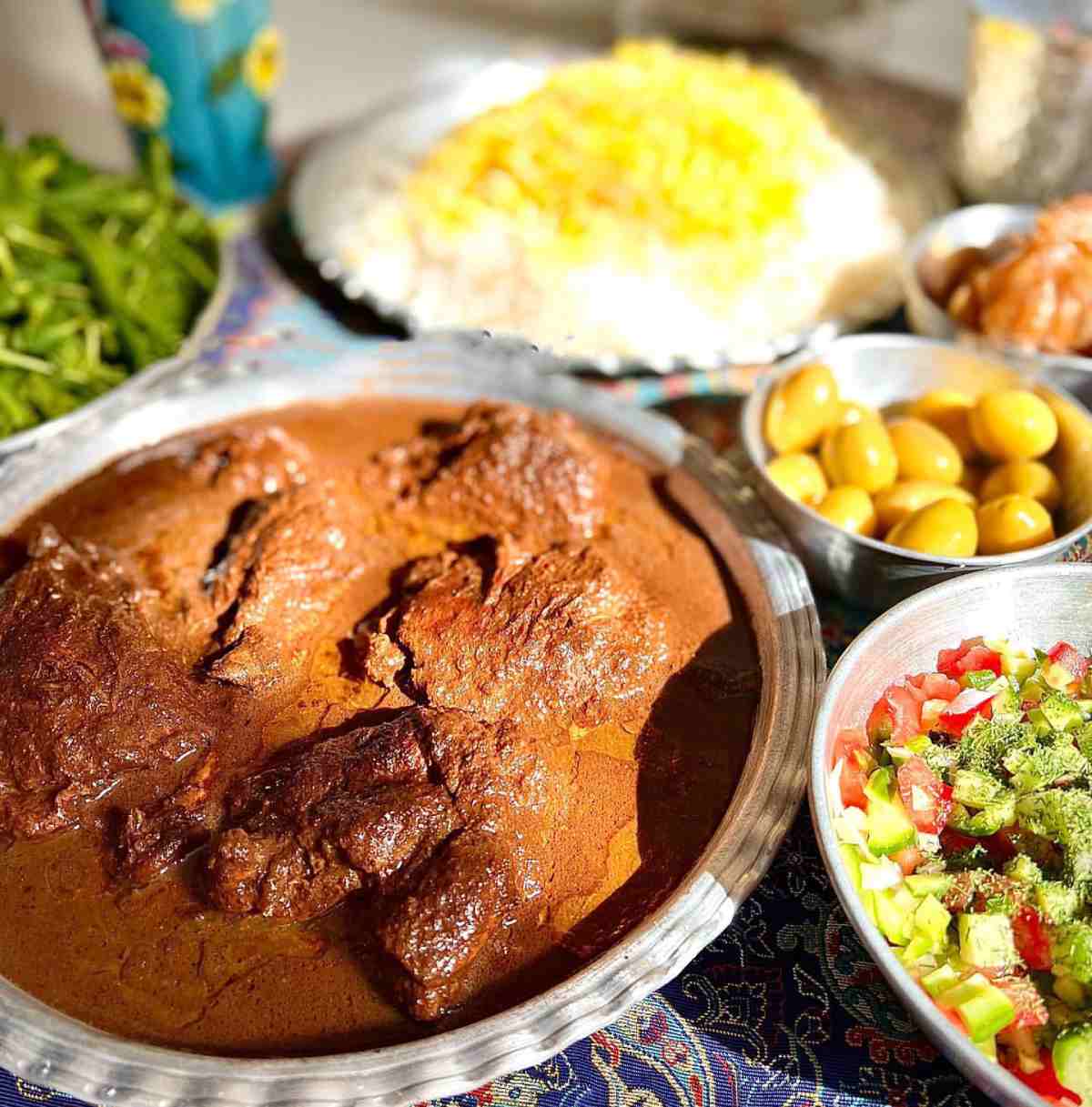 غذاهای مجلسی برای مهمانی-فسنجان