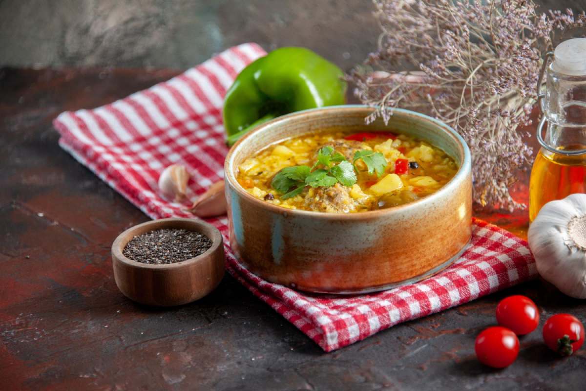 سوپ قلم گوسفندی