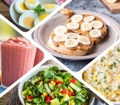 میان وعده ساده با کمترین مواد