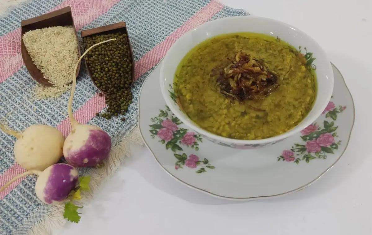 دستور آش شلغم برای سرماخوردگی