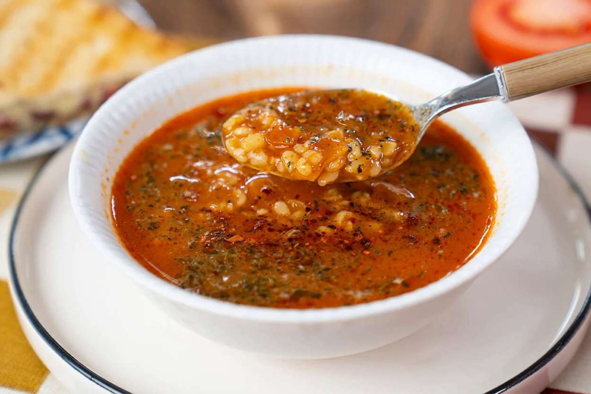 طرز تهیه سوپ بلغور گندم برای سرماخوردگی