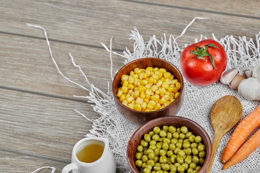 دستور غذا با نخود فرنگی