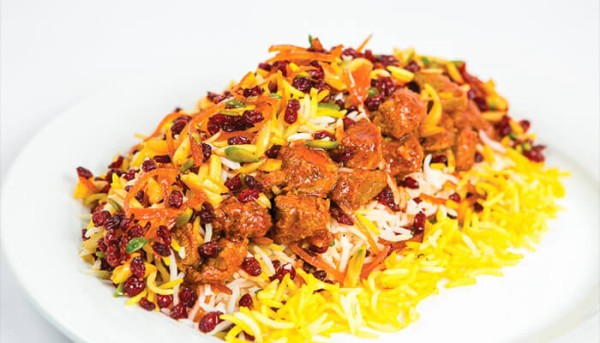 قیمه نثار با دوغ